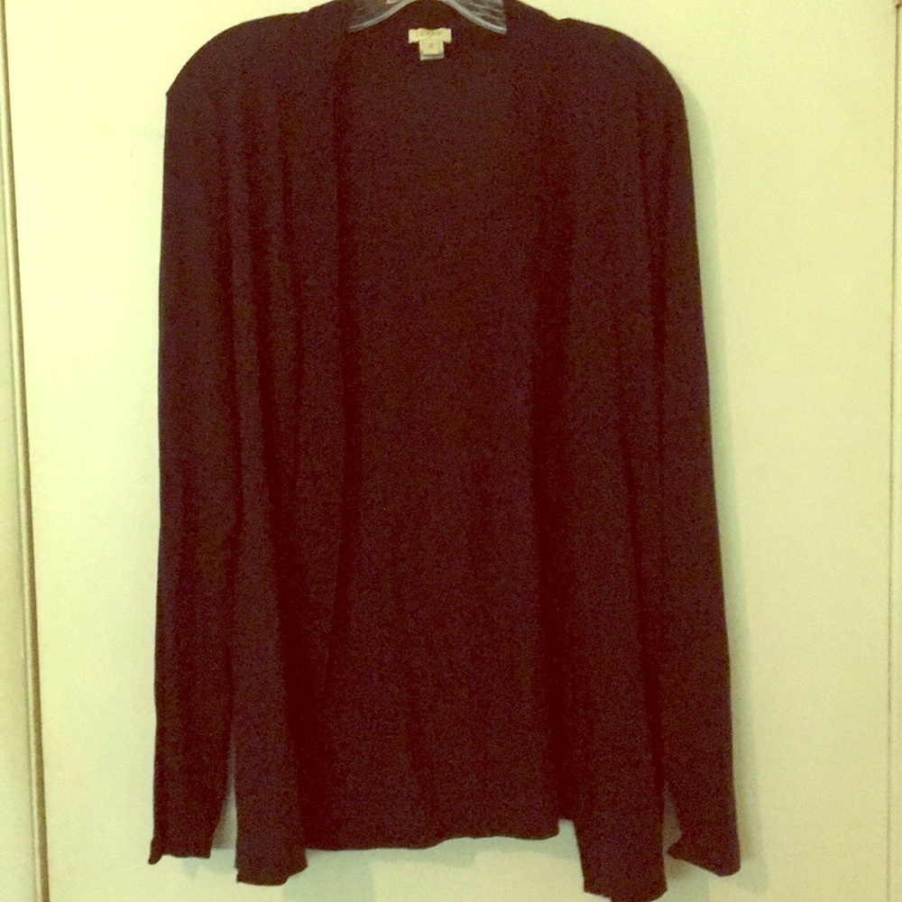 Navy cardigan